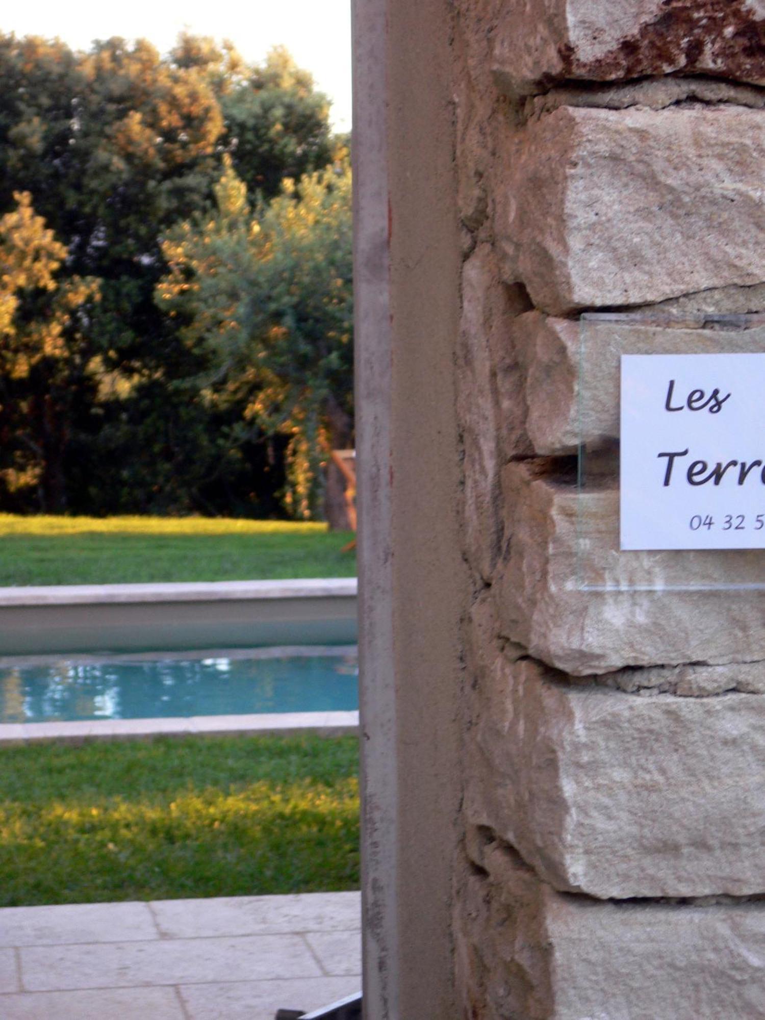 Les Terrasses - Gordes Guest House Exterior foto