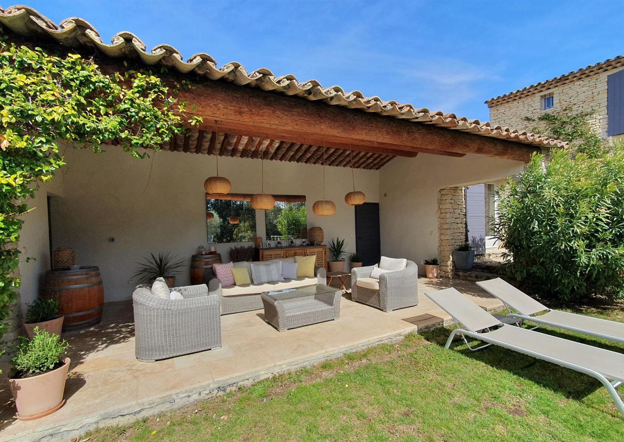 Les Terrasses - Gordes Guest House Exterior foto