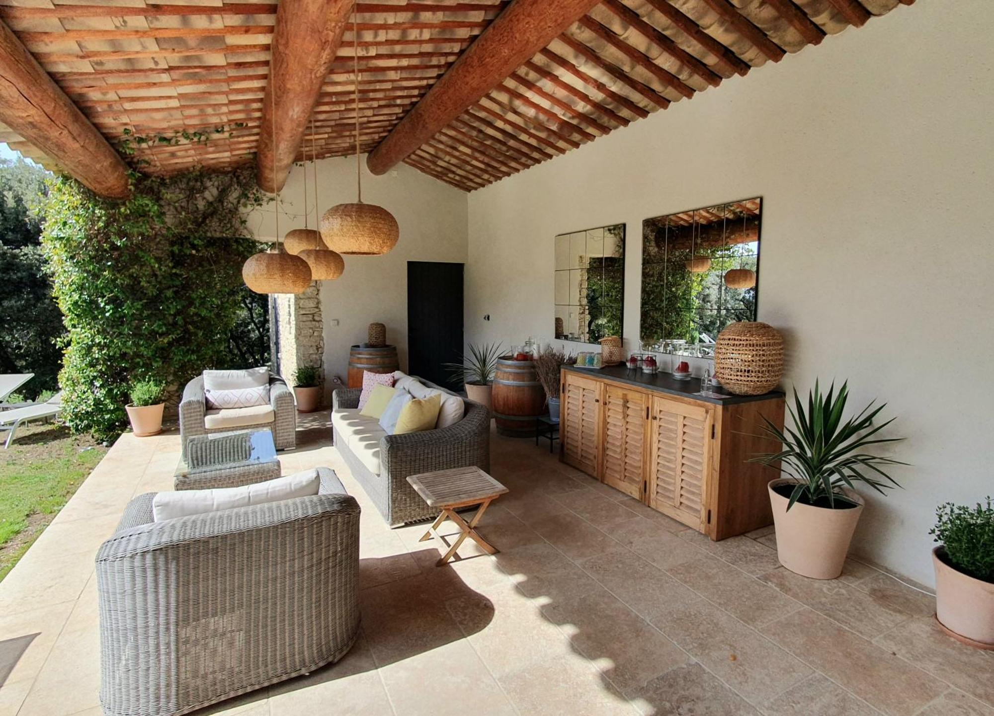 Les Terrasses - Gordes Guest House Exterior foto