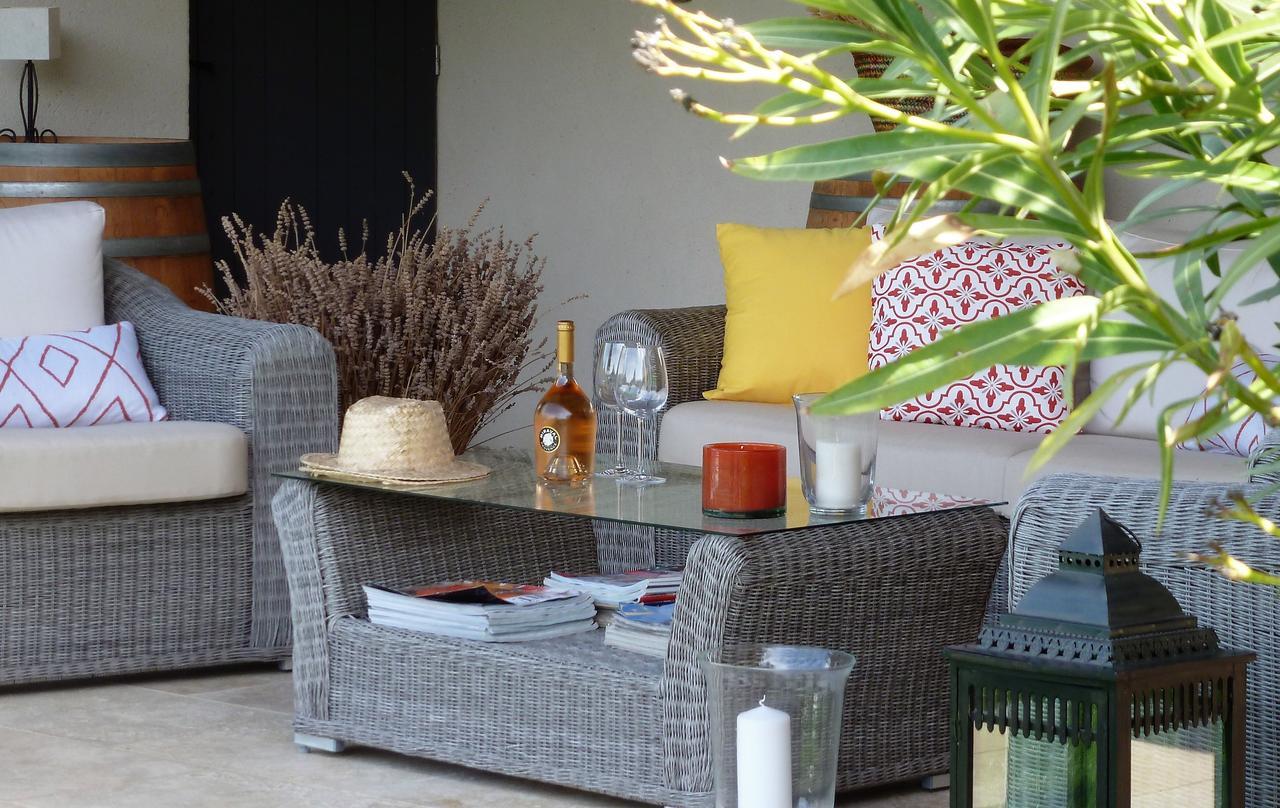 Les Terrasses - Gordes Guest House Exterior foto