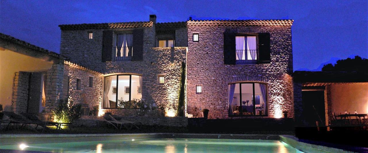 Les Terrasses - Gordes Guest House Exterior foto